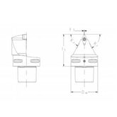 PSC Turning Holder SDJCR/L-Kr93° SDNCN-Kr62.5°Coromant Capto Shank Insert: DCMT DCMX DCGT DCGX DCET DCMW - Big-tools Industrial Supply Tools for Metal Cutting